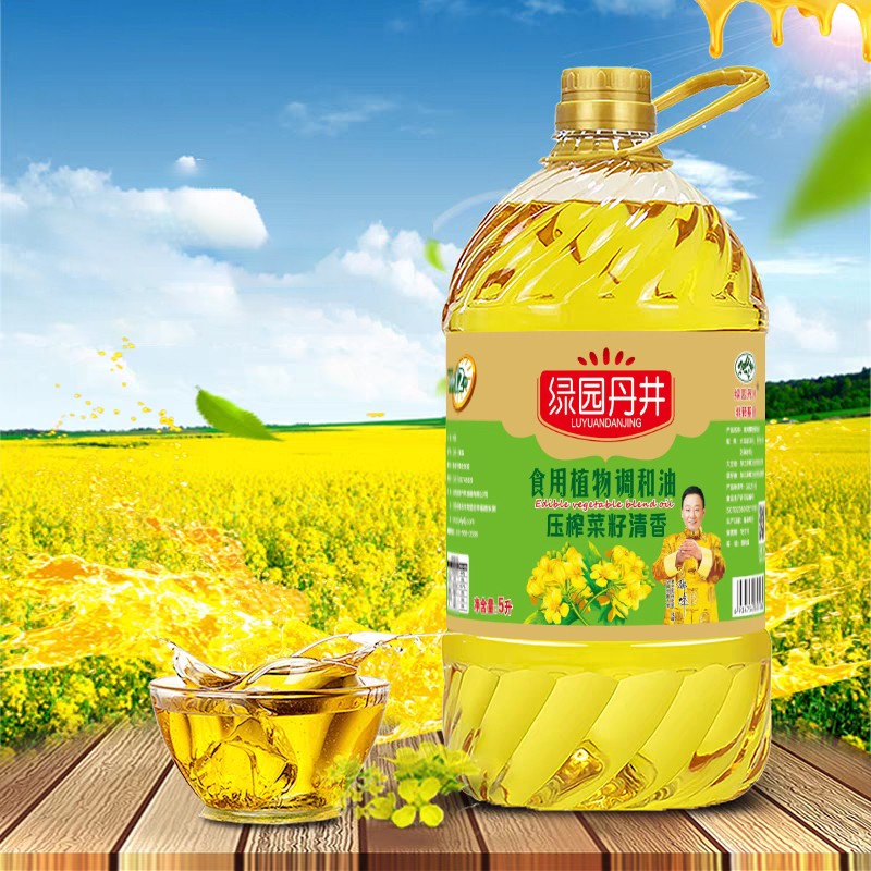腾龙公司官方网站 压榨菜籽清香食用植物调和油 5L