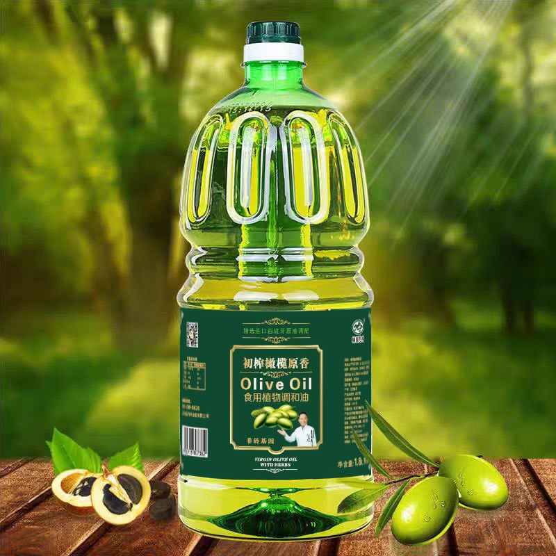 腾龙公司官方网站 初榨橄榄原香食用植物调和油 1.8L