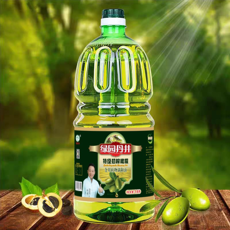 腾龙公司官方网站 特级初榨橄榄油食用植物调和油 1.8L