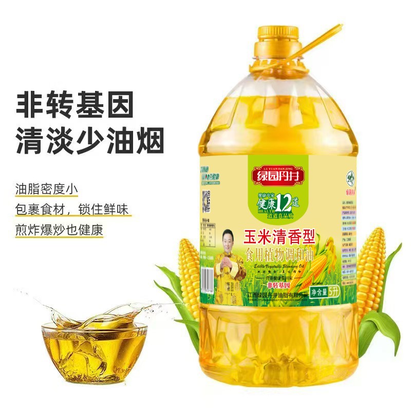 腾龙公司官方网站 玉米清香型 食用植物调和油 5L